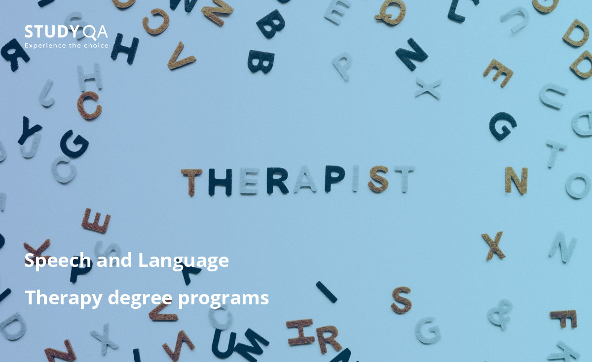 Speech and Language therapy degree programs are taught in many different countries. On the StudyQA website you will find a selection of degree programs and entry requirements at different levels of study