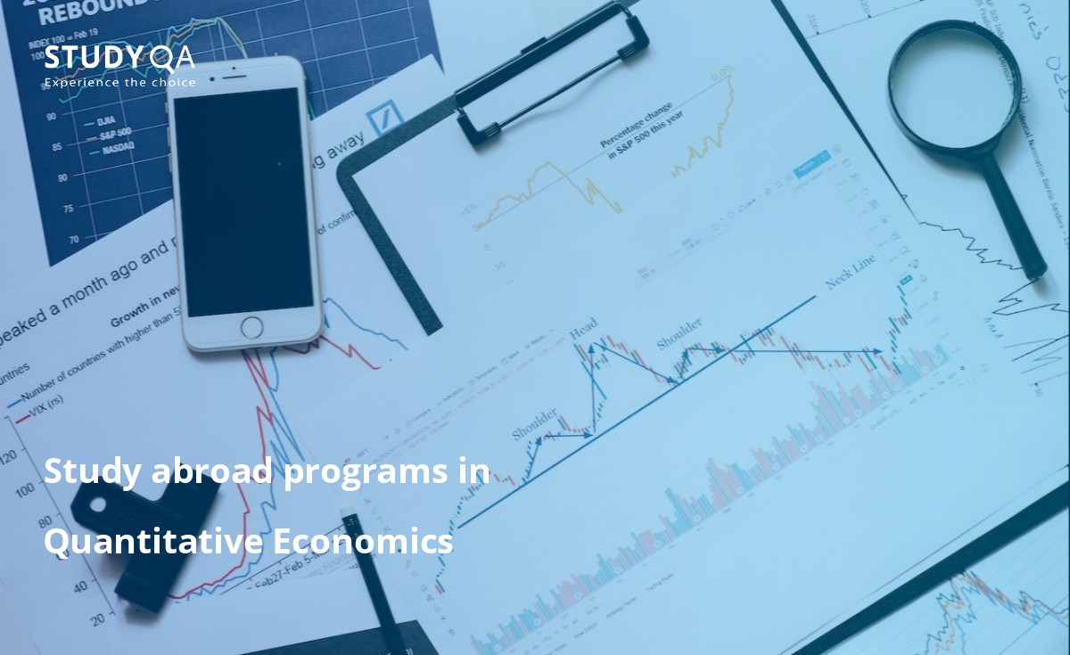 There are academic programs in Quantitative Economics at several foreign universities. Compare tuition fees, course duration, and content and entry requirements at different levels of study on the StudyQA website.