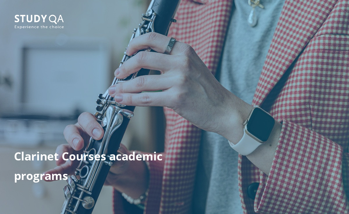 Clarinet Courses are studied at many universities around the world. On the StudyQA website you will find detailed descriptions of each program, tuition fees, and links to universities.