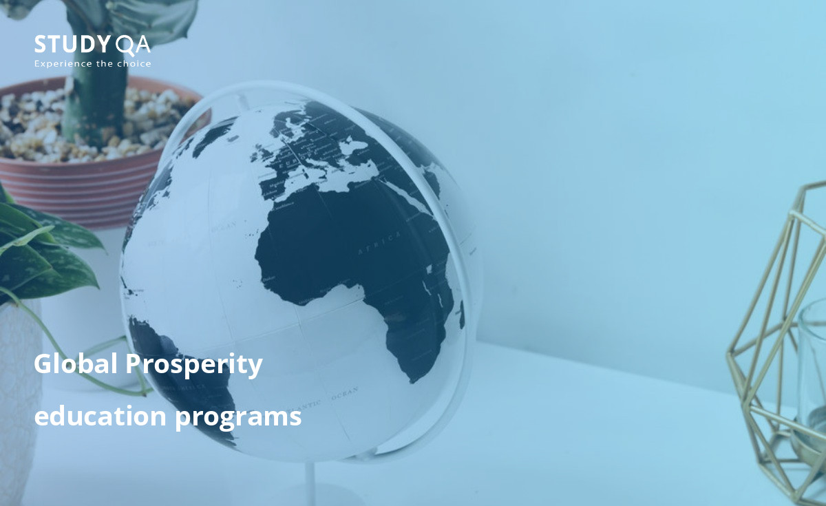 Degrees in global prosperity can be obtained in many countries. This page contains a selection of academic programs from universities around the world where you can study "Global Prosperity".