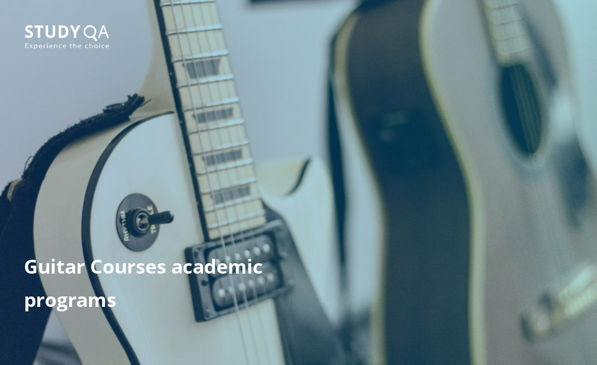 Degrees in guitar courses are a quite popular direction of study in many universities around the world. This page contains a selection of degree programs from universities around the world that teach guitar.