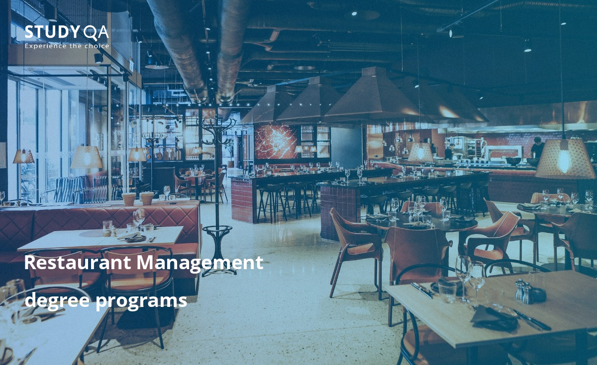 Restaurant Management programs are studied at many universities. At StudyQA, you can find the neccessary infromation about Restaurant Management academic programs.