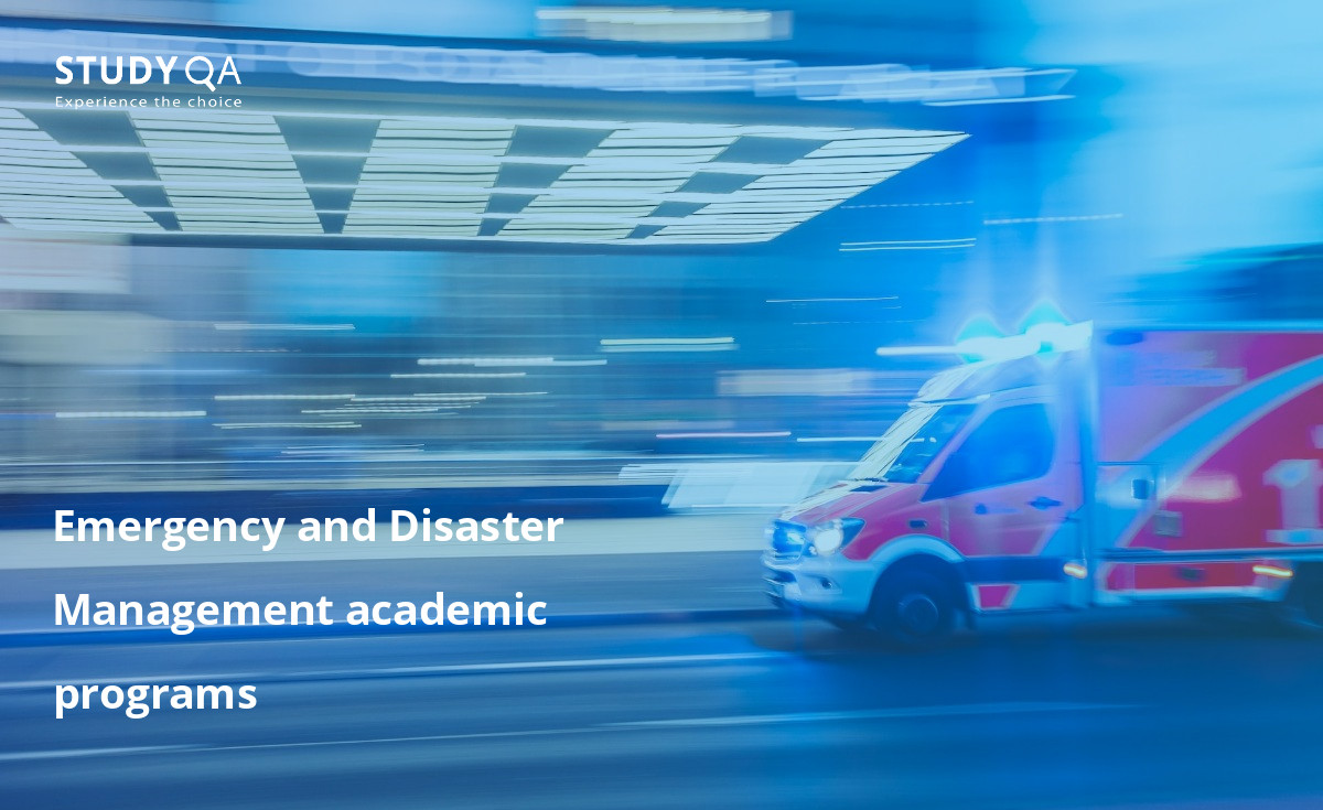 Emergency and Disaster Management programs can be studied at many universities. Compare tuition fees, course duration and content and entry requirements at different levels of study on the StudyQA website.