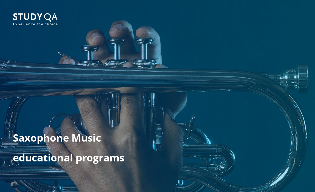 Saxophone Music education programs. Music education abroad. Popular universities, tuition fees, and entry requirements.