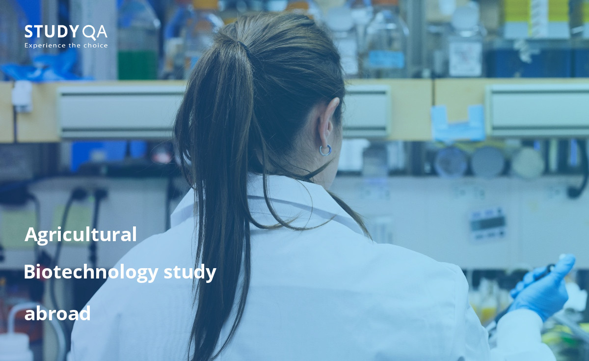 Study agricultural biotechnology and undertake advanced-level study in areas including plant and food science, biochemistry, plant and animal molecular biology, and genetics.