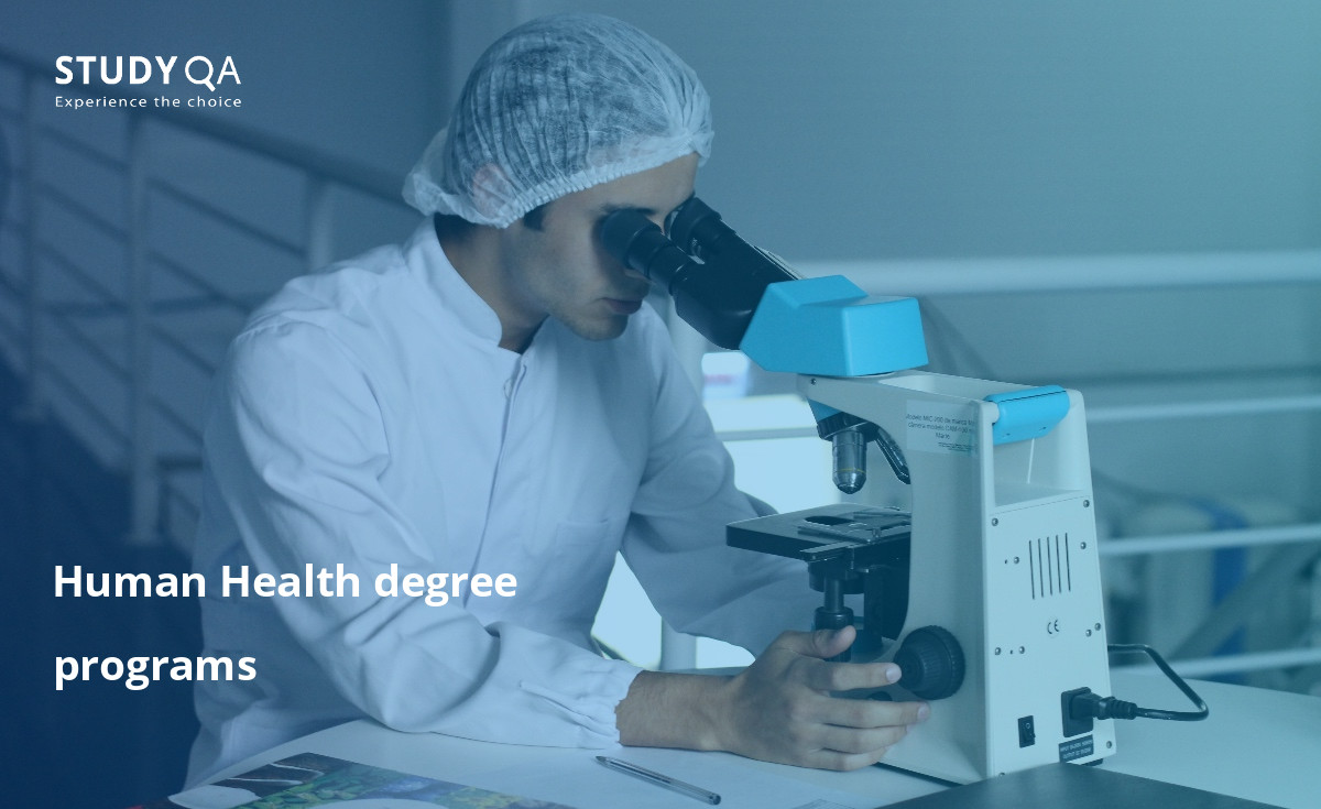 Degrees in Human Health open up a wide range of career opportunities.