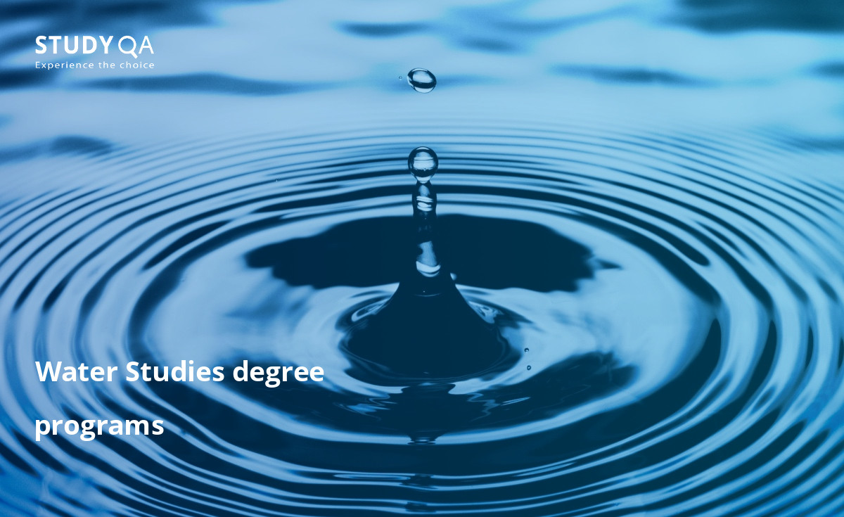 There are academic programs in water studies at several foreign universities. 