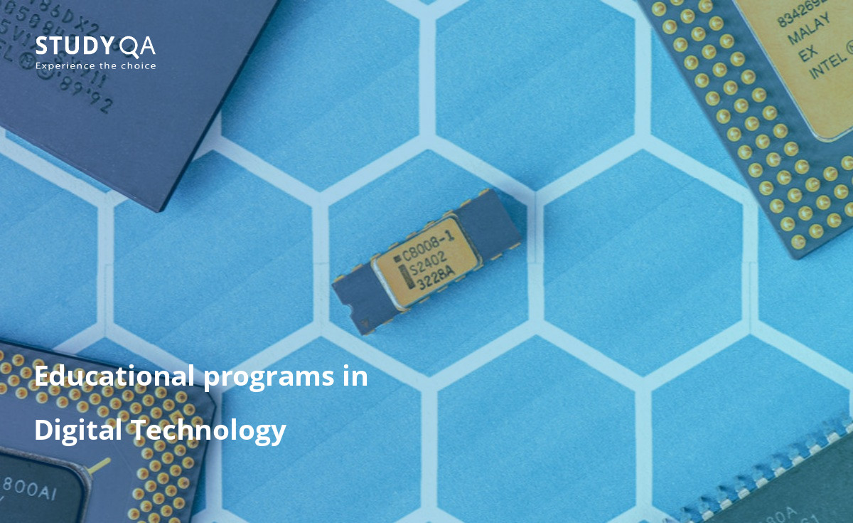 Educational programs in Digital Technology Digital Technology degrees are available in a wide range of countries. This page has all the relevant details regarding tuition costs, course lengths, and academic content for digital technology programs.