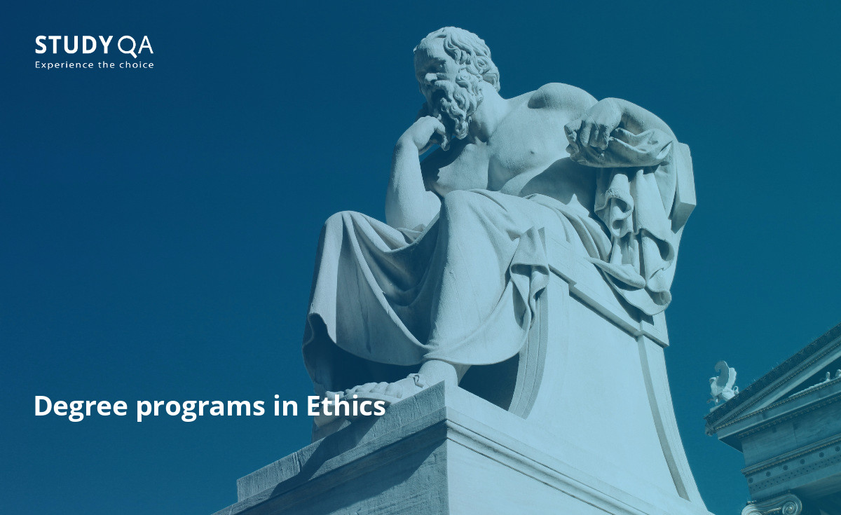 Find the best university programs that provide a degree in ethics with StudyQA. 