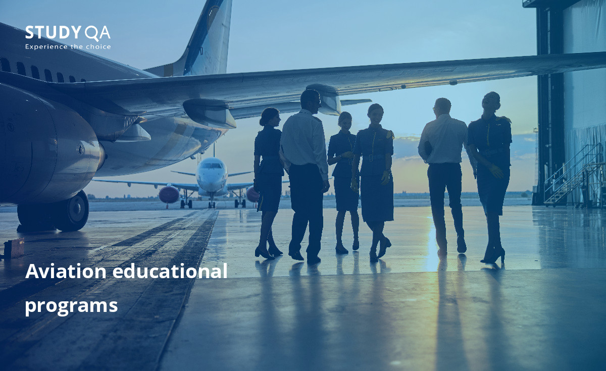 Get the best aviation educational programs available with StudyQA!