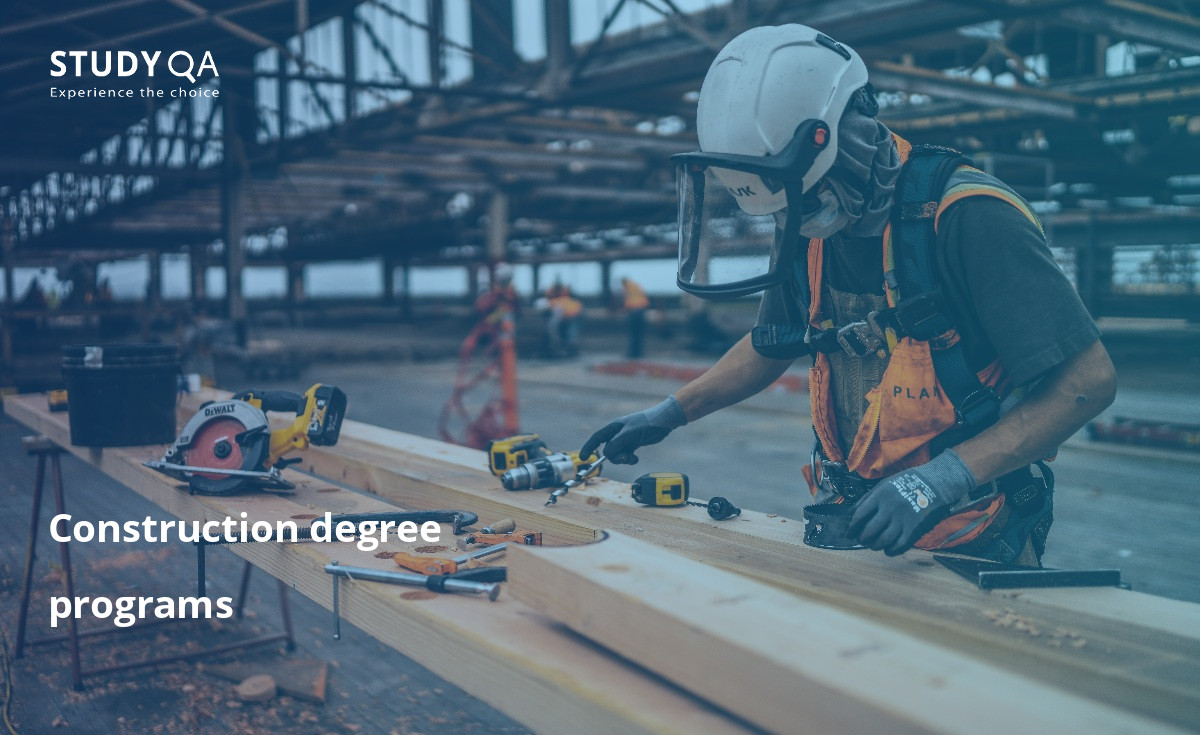 Construction education programs are taught at many universities around the world. 