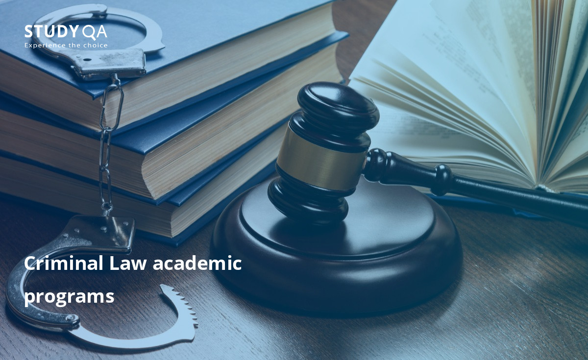 Academic programs in Criminal Law have different content and entry requirements at different levels.