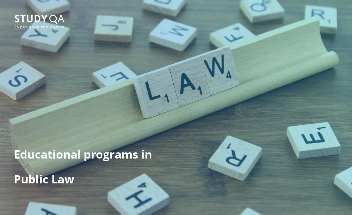 There are academic programmes in Public Law at several foreign universities. 