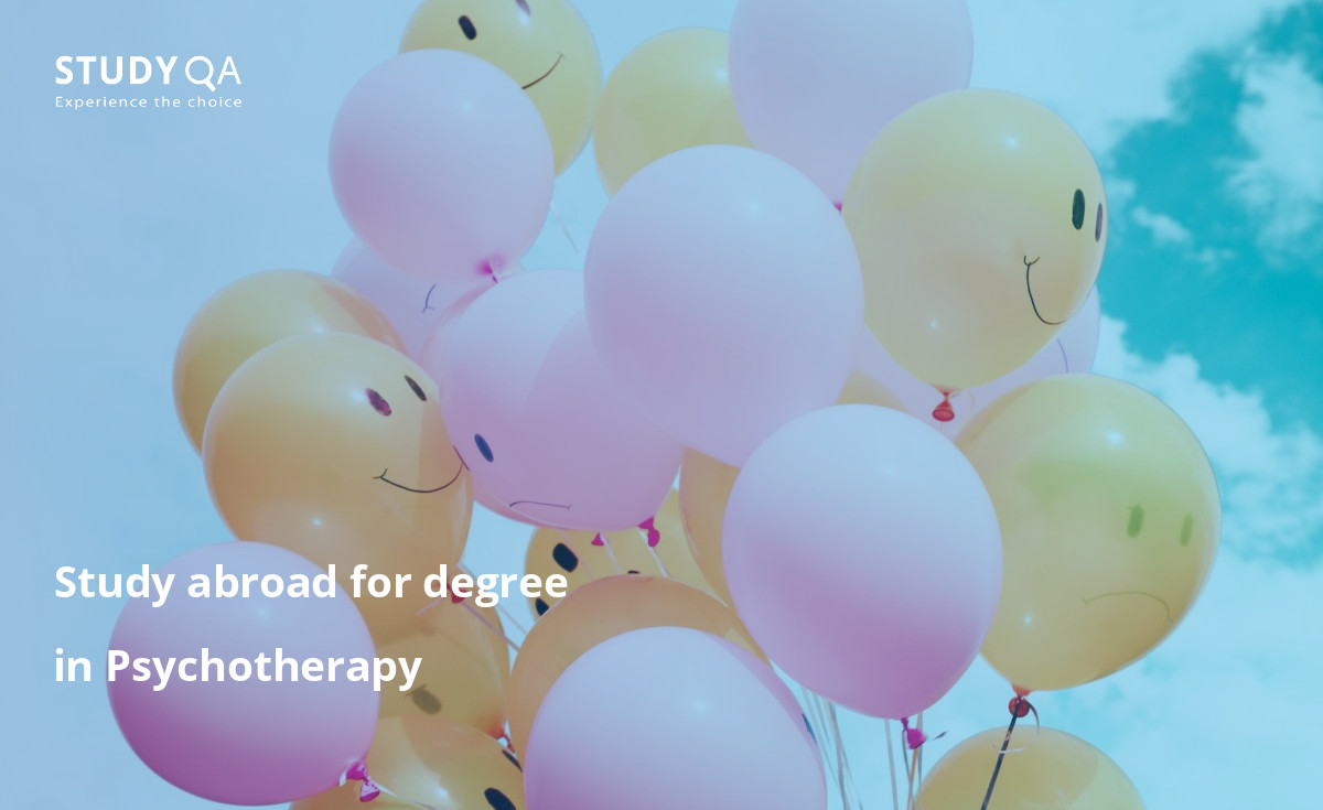 Degrees in Psychotherapy can be obtained in many different countries.