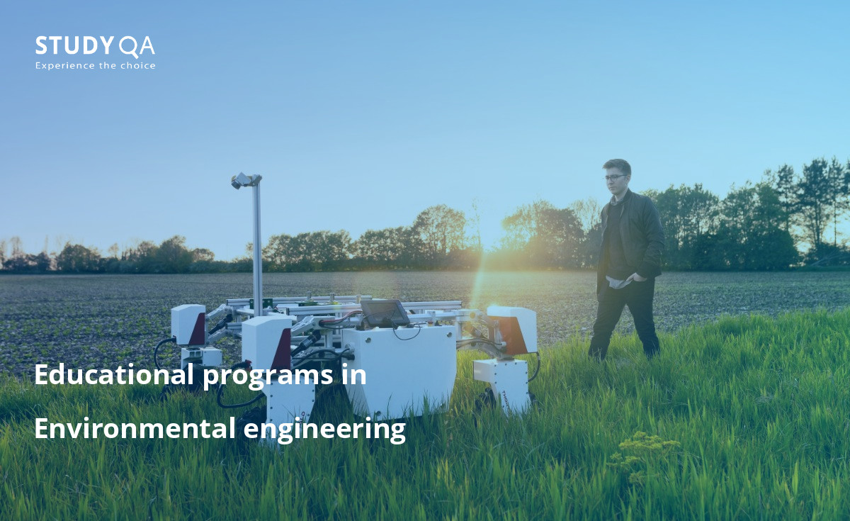 There are different degree programs in environmental engineering in the world.