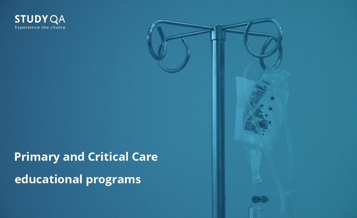 Primary and Critical Care is one of the most popular fields in medicine. 