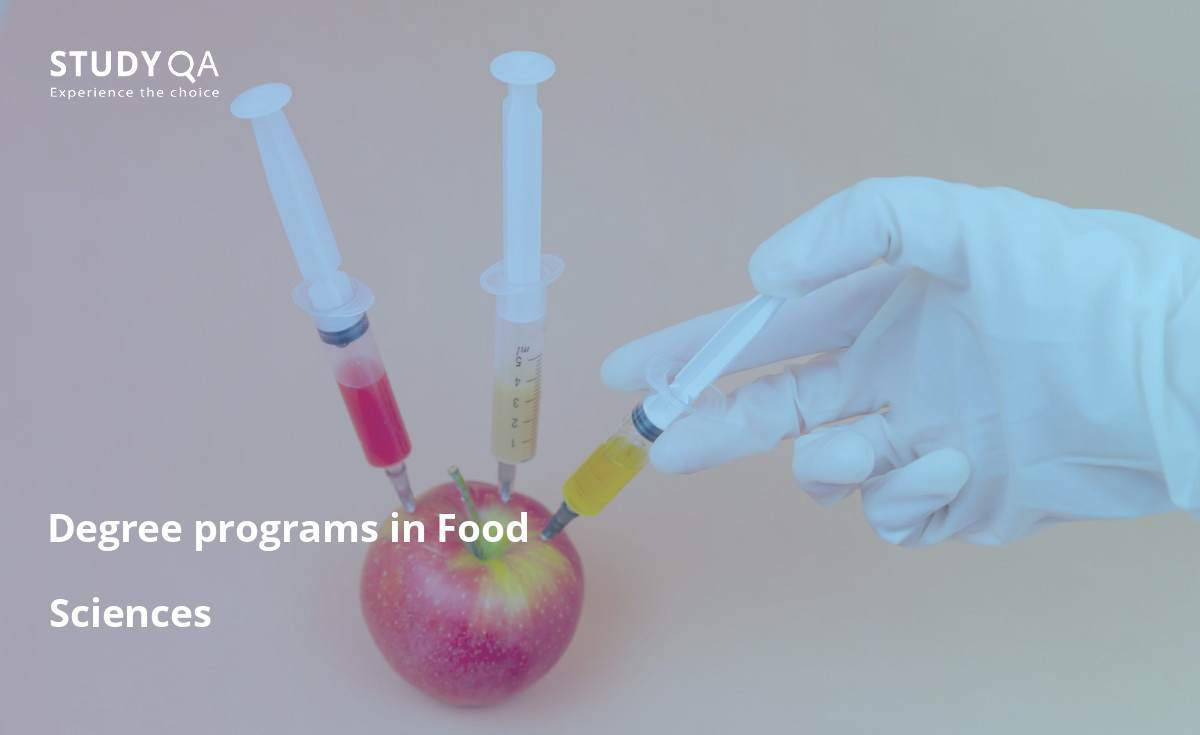 Food science is one of the promising areas for learning now and in the foreseeable future.