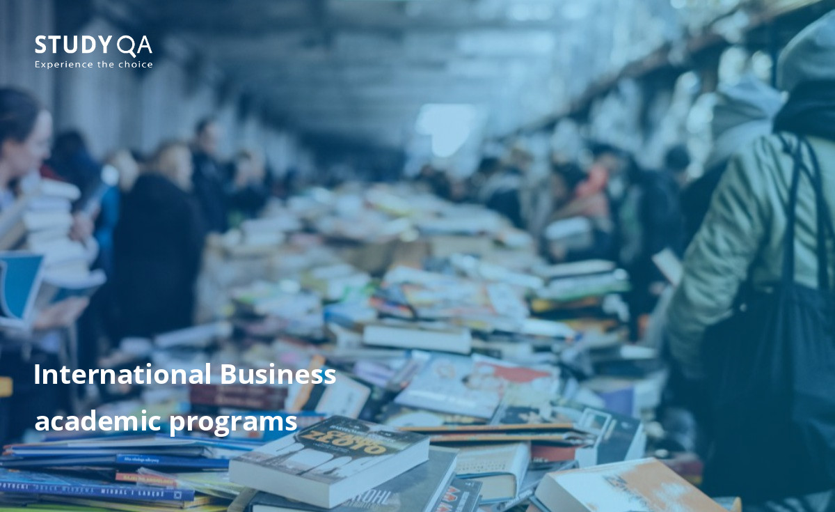 A degree in international business and management can open many different doors.