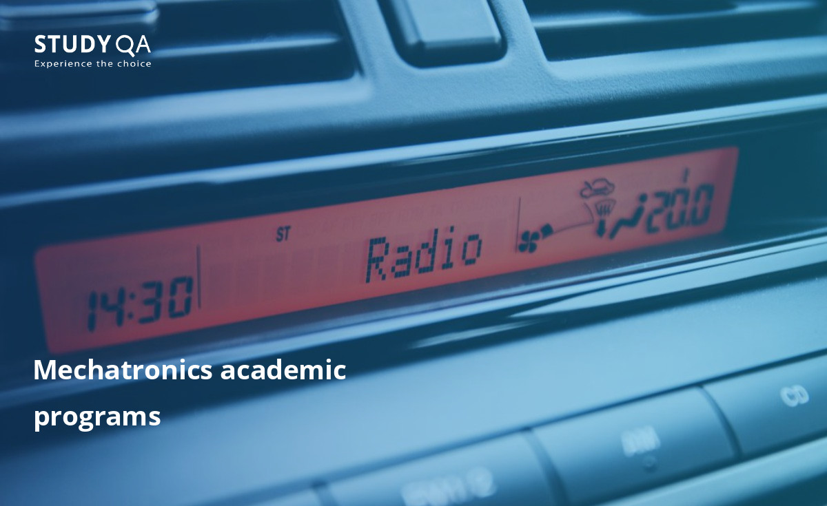 Mechatronics academic programs The Mechatronics Degree offers an interdisciplinary program that combines classroom instruction with laboratory courses.