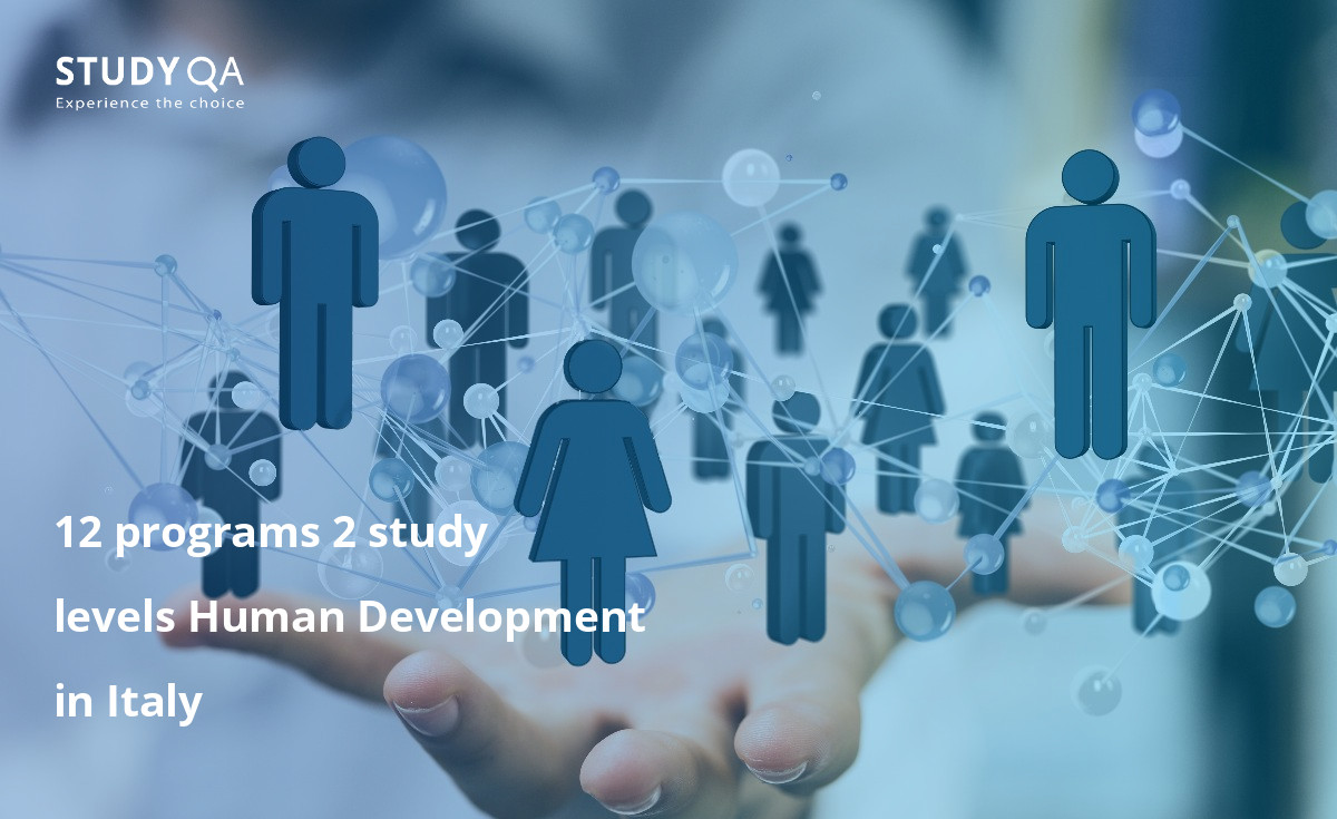 Human Development 12 programs 2 study levels Human Development in Italy
