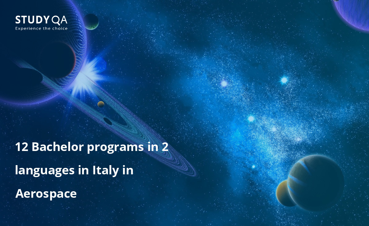 Aerospace 12 Bachelor programs in 2 languages in Italy in Aerospace
