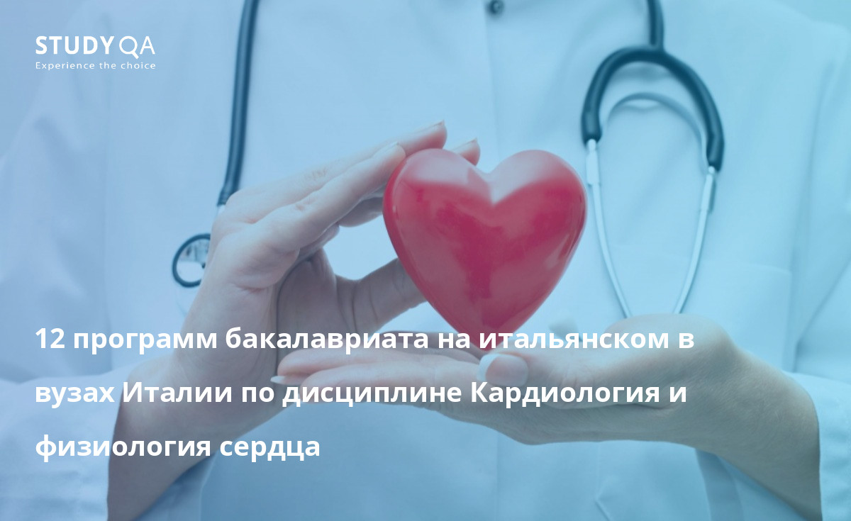 Кардиология и физиология сердца 12 программ бакалавриата на итальянском в вузах Италии по дисциплине Кардиология и физиология сердца