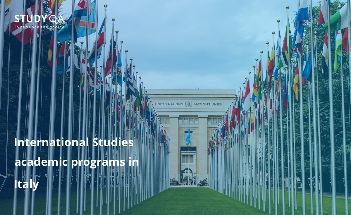 International Studies academic programs in Italy Explore the world of Bachelor's programs in International Studies in Italy.