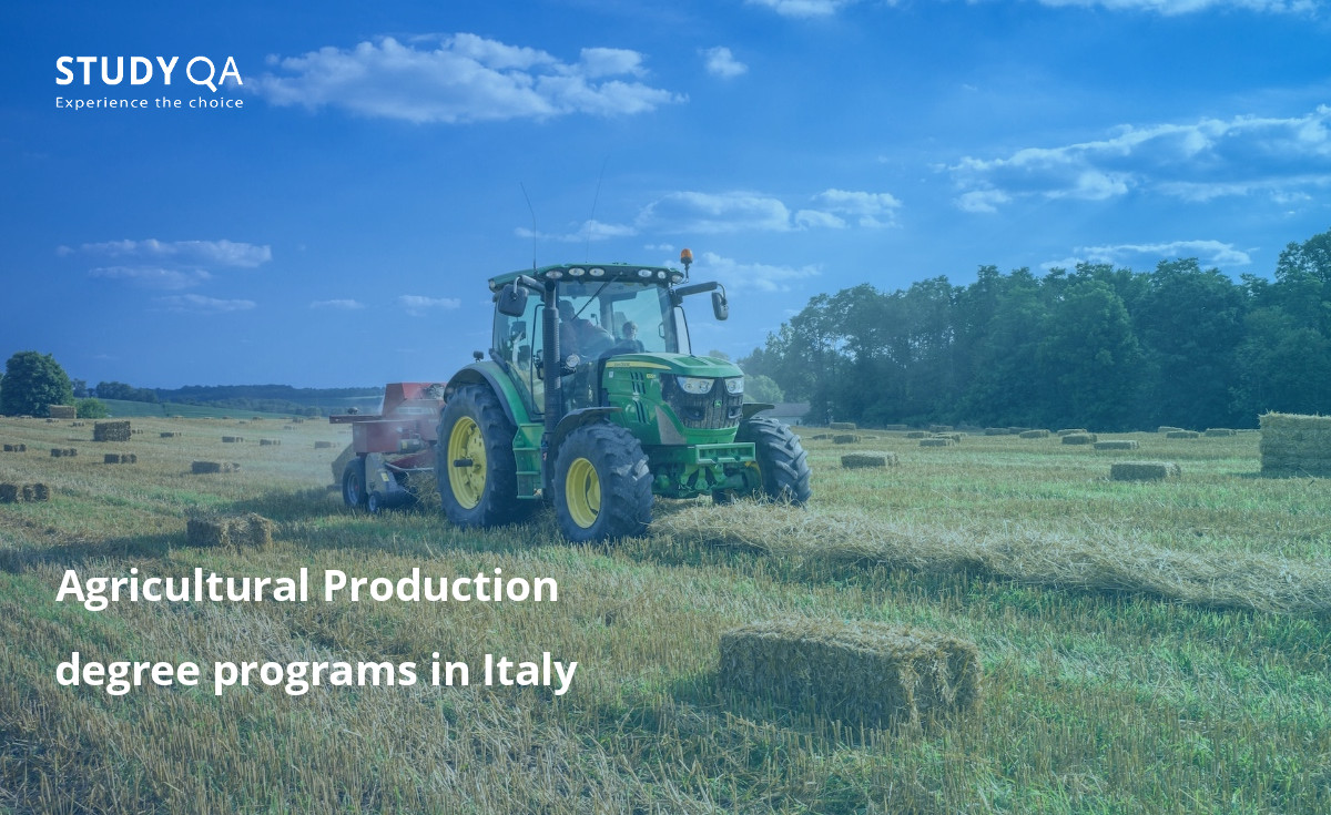 Agricultural Production degree programs in Italy Explore the world of Master's programs in Agricultural Production in Italy.