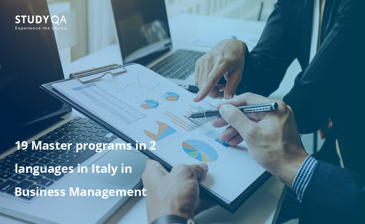 19 Master programs in 2 languages in Italy in Business Management 19 Master programs in 2 languages in Italy in Business Management