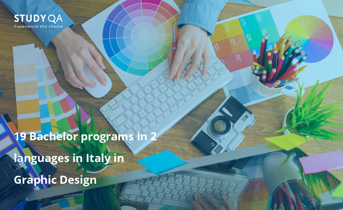 19 Bachelor programs in 2 languages in Italy in Graphic Design 19 Bachelor programs in 2 languages in Italy in Graphic Design
