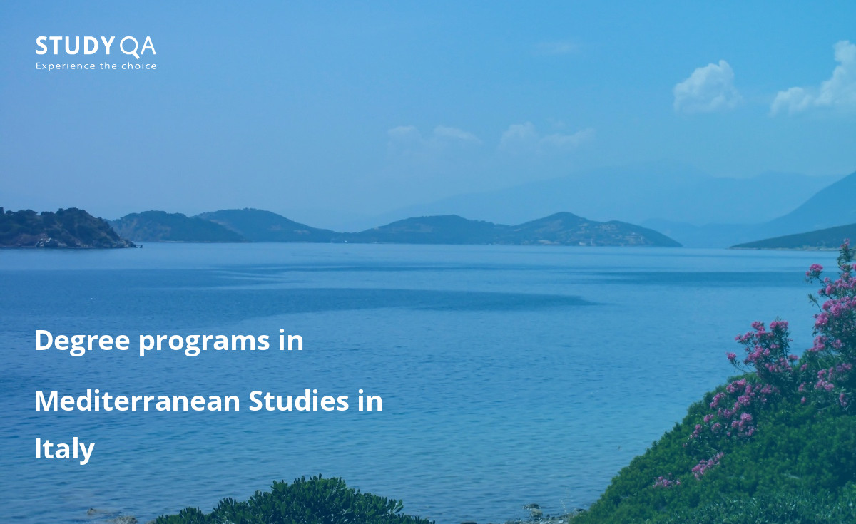 Degree programs in Mediterranean Studies in Italy Learn about the Master degree in Mediterranean Studies program in Italy, an interdisciplinary and unique program that focuses on the history, culture, society, and language of the Mediterranean region.