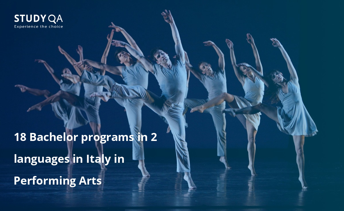 18 Bachelor programs in 2 languages in Italy in Performing Arts 18 Bachelor programs in 2 languages in Italy in Performing Arts