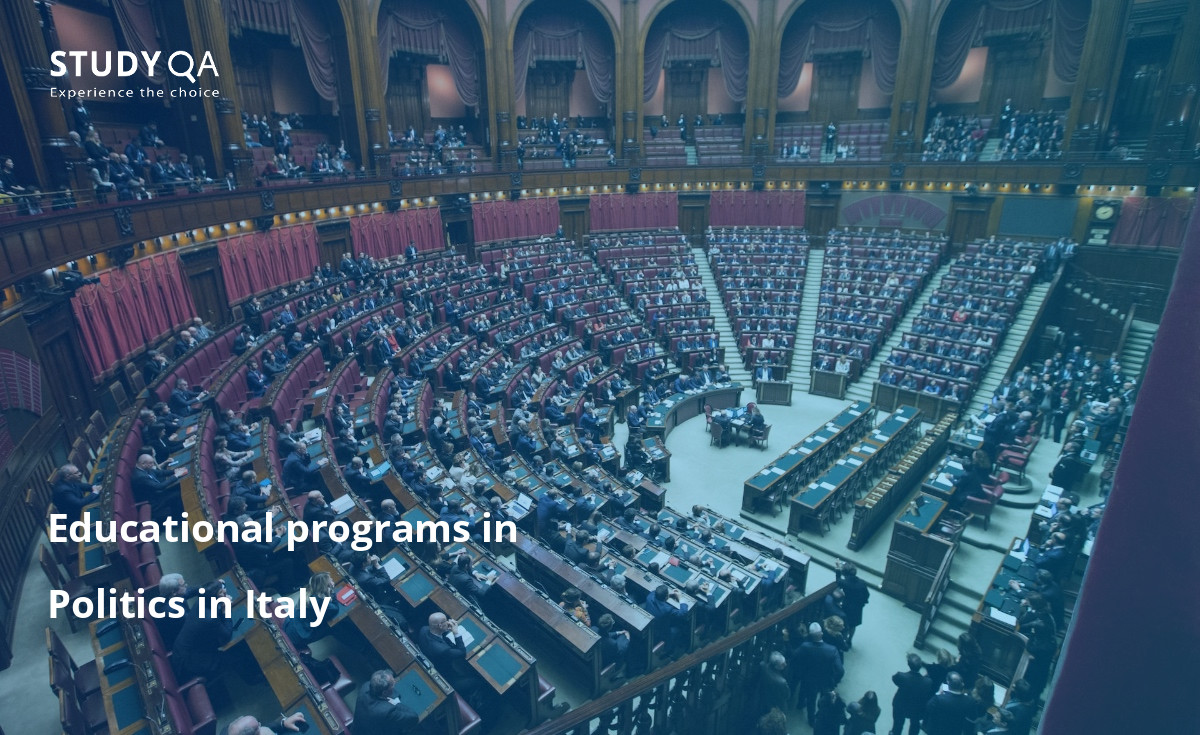 Educational programs in Politics in Italy Explore the higher education programs in Politics available in Italy, including undergraduate, graduate, and specialized research programs.