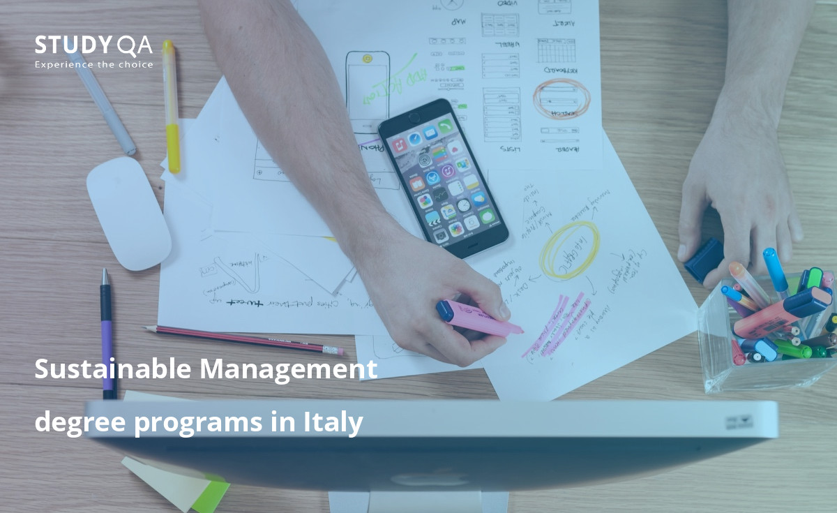 Learn about the opportunities to pursue a Master's degree in Sustainable Management in Italy.