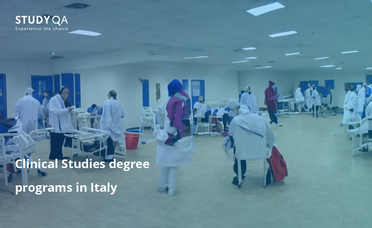 Clinical Studies degree programs in Italy Clinical Studies Bachelor study programs in Italy are highly respected and provide students with the opportunity to gain in-depth knowledge of the clinical research process. The programs focus on the latest clinical research methods and equip students with the skills they need to design, conduct, and interpret clinical studies. Graduates of Clinical Studies Bachelor study programs in Italy are well-prepared for a career in the pharmaceutical or medical device industry. They also have the knowledge and skills necessary to work in the field of clinical research.