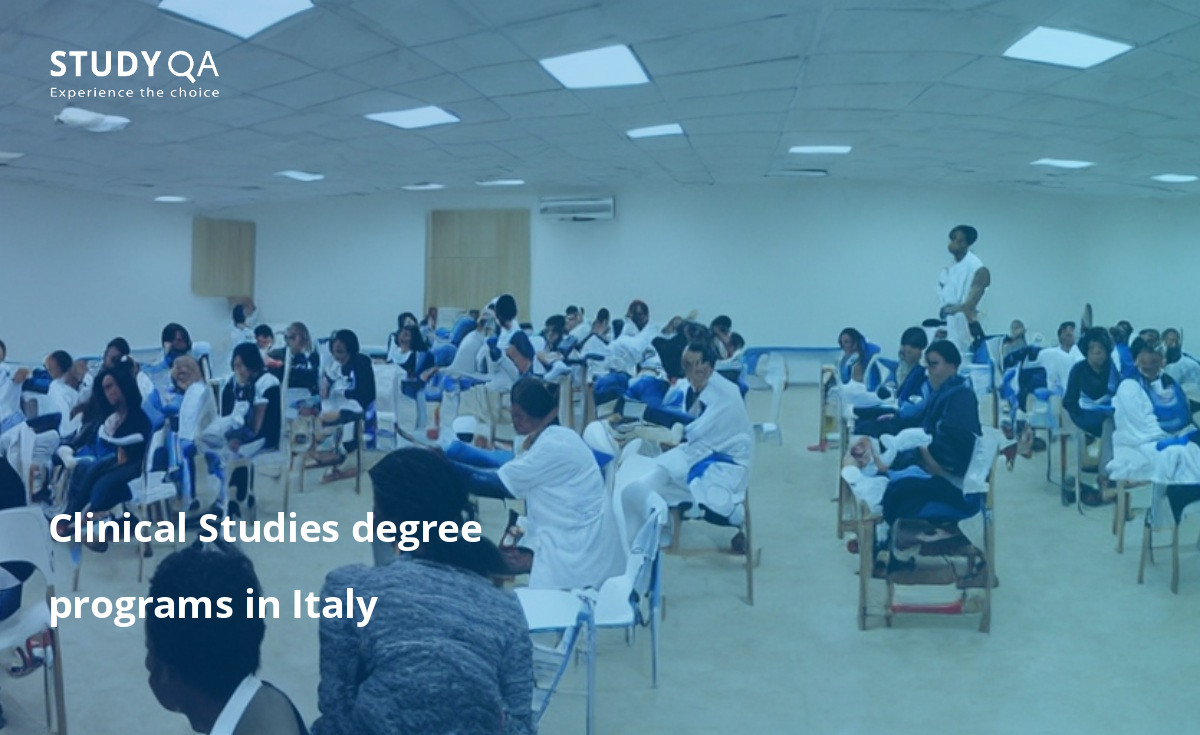 Clinical Studies degree programs in Italy Clinical Studies Bachelor study programs in Italy are highly respected and provide students with the opportunity to gain in-depth knowledge of the clinical research process. The programs focus on the latest clinical research methods and equip students with the skills they need to design, conduct, and interpret clinical studies. Graduates of Clinical Studies Bachelor study programs in Italy are well-prepared for a career in the pharmaceutical or medical device industry. They also have the knowledge and skills necessary to work in the field of clinical research.