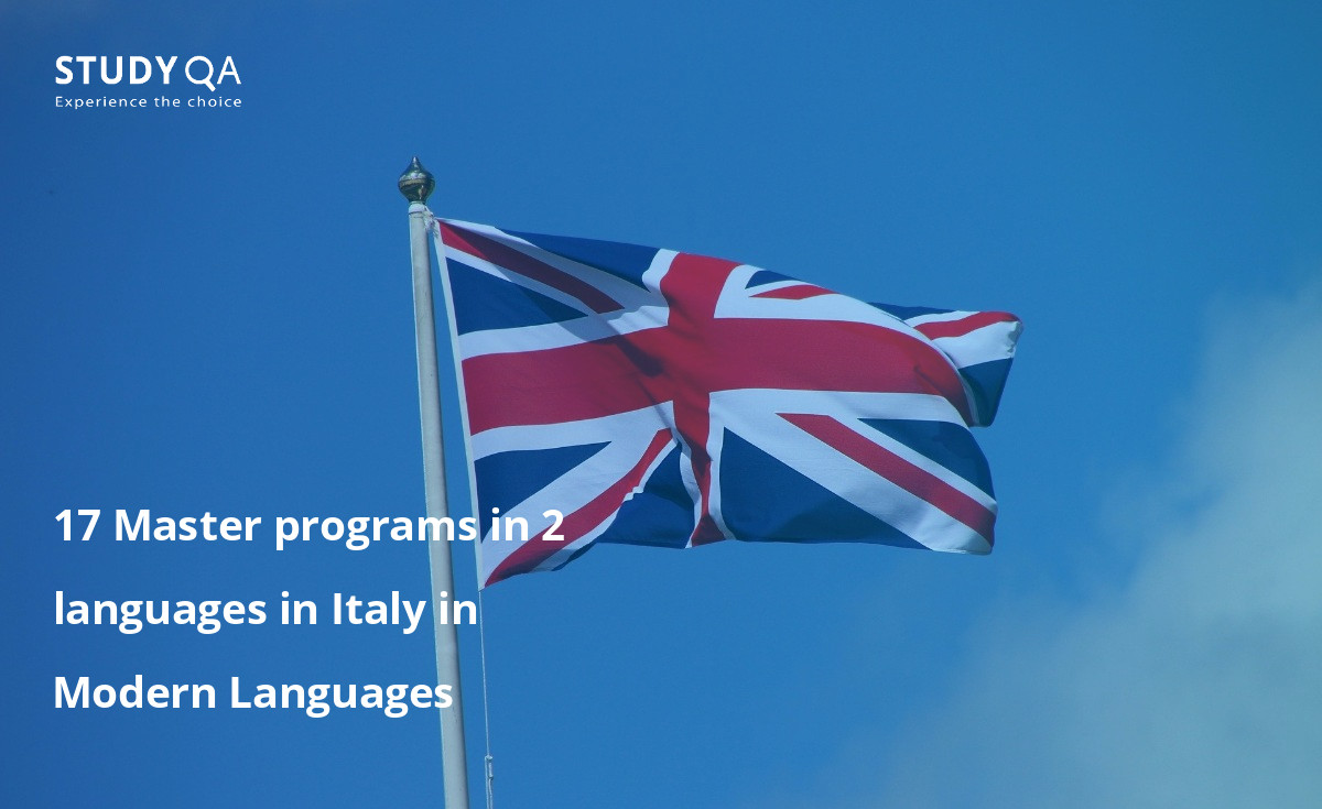 17 Master programs in 2 languages in Italy in Modern Languages 17 Master programs in 2 languages in Italy in Modern Languages