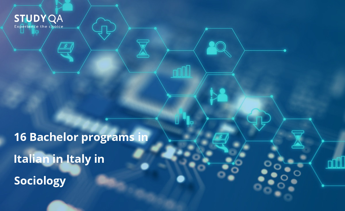 16 Bachelor programs in Italian in Italy in Sociology 16 Bachelor programs in Italian in Italy in Sociology