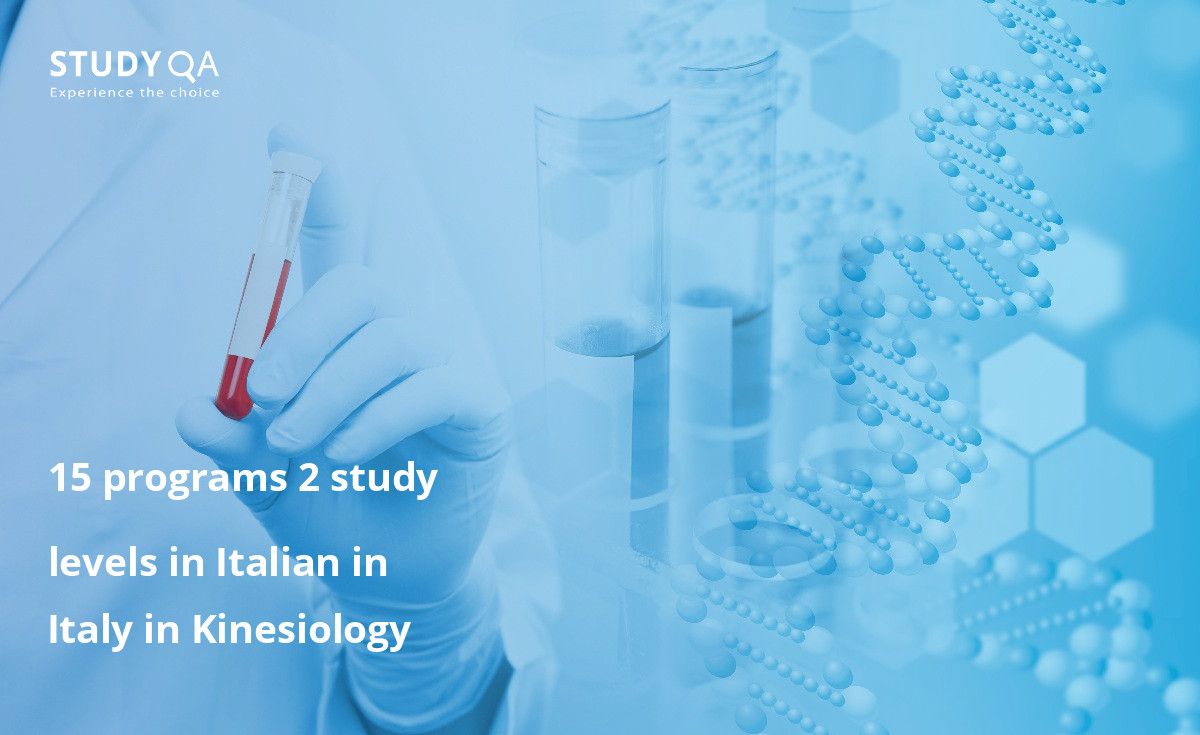 15 programs 2 study levels in Italian in Italy in Kinesiology