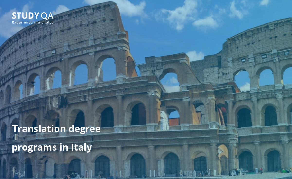 Translation degree programs in Italy Higher education translation study programs in Italy are known for being comprehensive and thorough, providing students with a wealth of knowledge and skills that they can use in their professional careers.