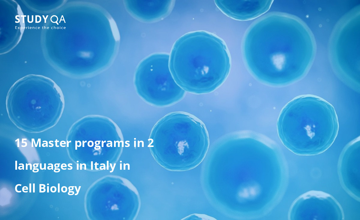 15 Master programs in 2 languages in Italy in Cell Biology 15 Master programs in 2 languages in Italy in Cell Biology