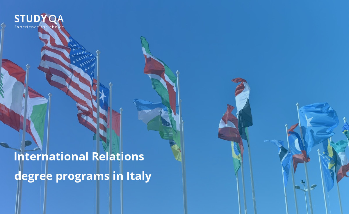 Explore the best academic programs in International Relations in Italy, including Bachelor's, Master's and PhD programs.