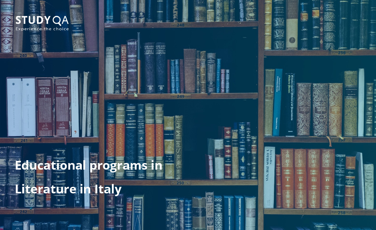 Educational programs in Literature in Italy Discover the best master's programs in Literature in Italy, including programs at top universities and specialized institutes.