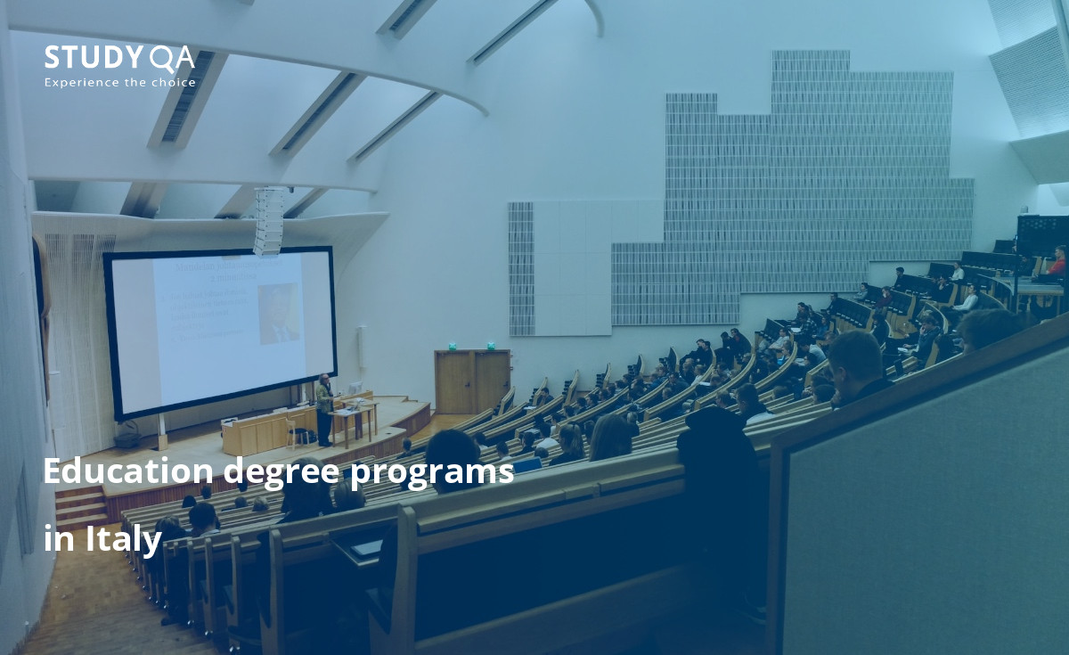 Education degree programs in Italy Discover the best master programs in education offered in Italy.