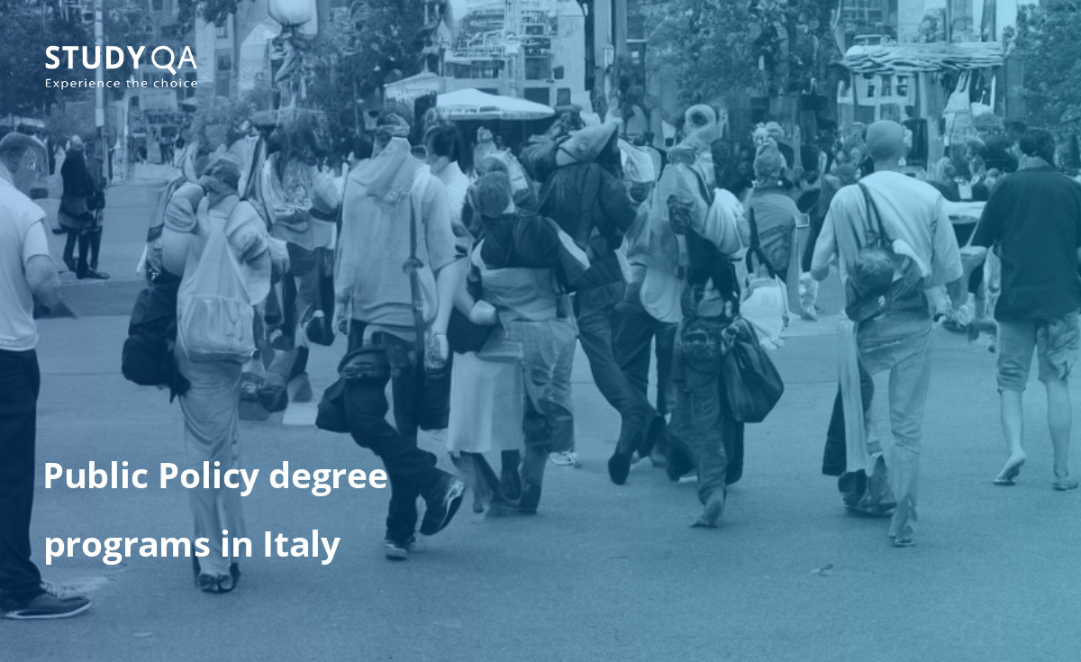 Public Policy degree programs in Italy The graduates of public policy bachelor study programs in Italy are highly sought-after by employers. They are equipped with the skills and knowledge necessary to work in a wide range of government and public sector organizations. They are also well-prepared for further study at the graduate level.