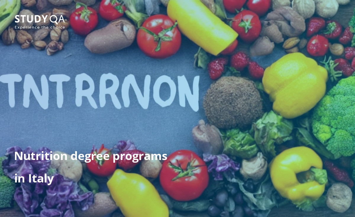 Nutrition degree programs in Italy Looking to study nutrition in Italy? Here you will find a range of excellent programs to suit your needs, from undergraduate to postgraduate degrees.