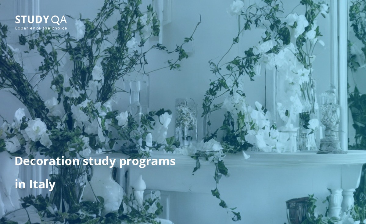 Decoration study programs in Italy Looking to study decoration in Italy? Check out the many great bachelor study programs available at the Politecnico di Milano, the Istituto Marangoni, and the Domus Academy. These schools offer respected programs in interior design, fashion design, and other types of decoration.