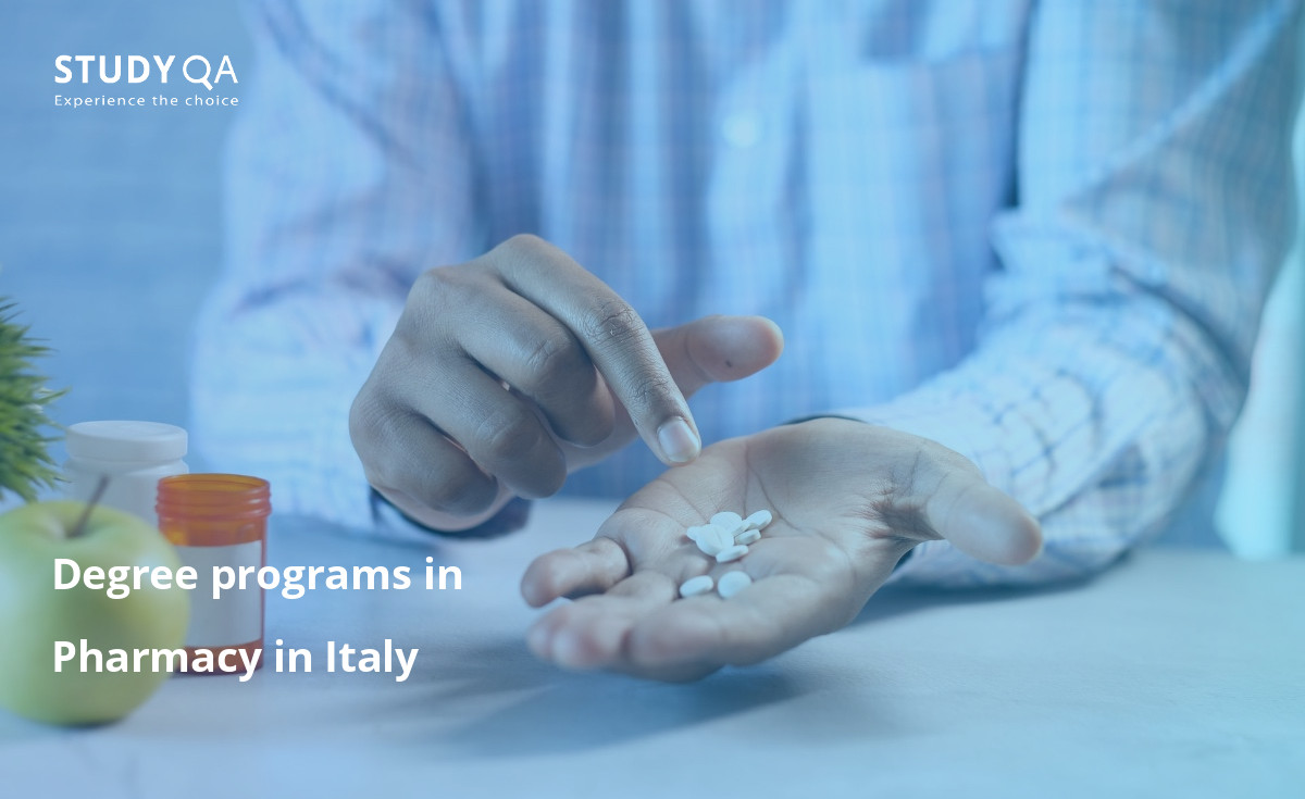 Degree programs in Pharmacy in Italy Advance your understanding of medicine and its impact on human health with a higher education program in Pharmacy in Italy.