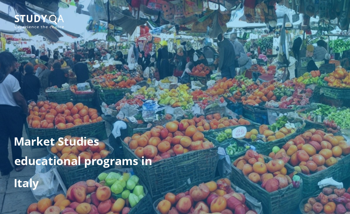 Market Studies educational programs in Italy Market Studies study programs in Italy are highly respected and sought-after degrees that can lead to successful careers in a variety of industries. Students in these programs learn how to analyze and understand the complex workings of the global marketplace, and they gain the skills needed to make sound business decisions.
