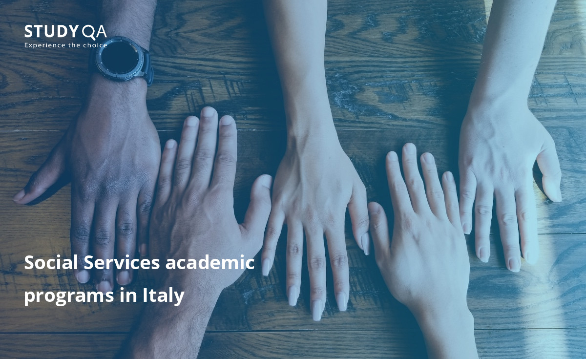 Social Services academic programs in Italy This article discusses the Bachelor of Social Services program on campus in Italy.